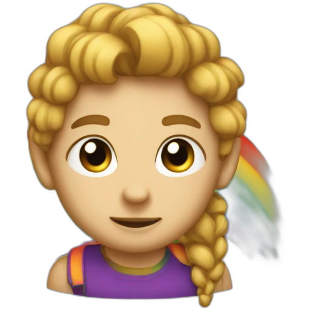 six6nine9 rainbow emoji