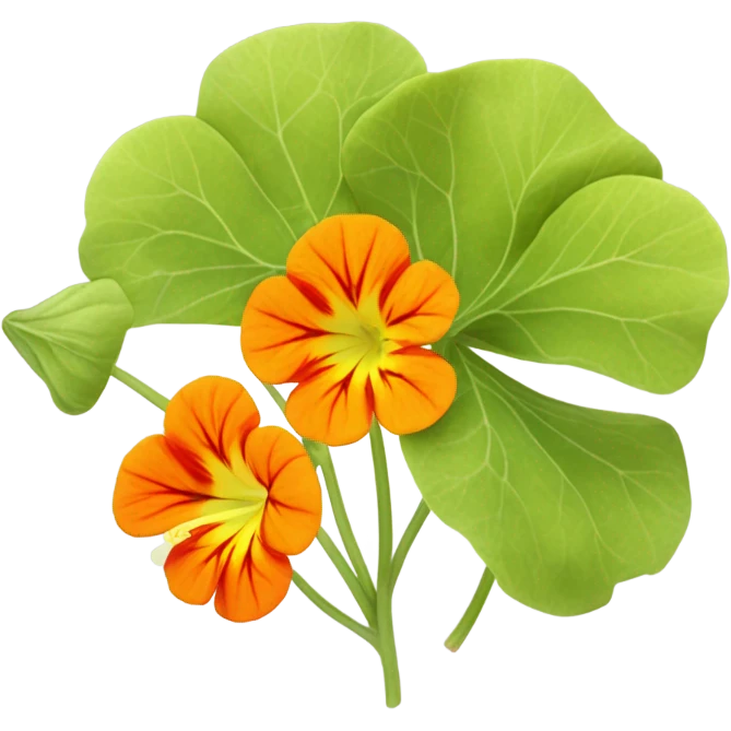 Nasturtiums flower  emoji