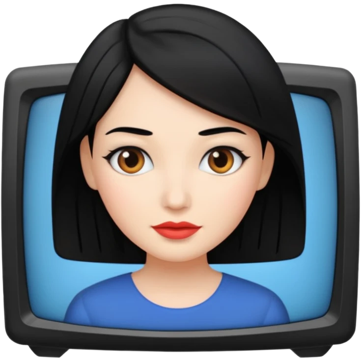 TV woman from Skividi toilet emoji