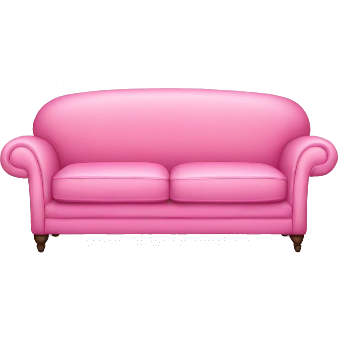 Pink sofa emoji