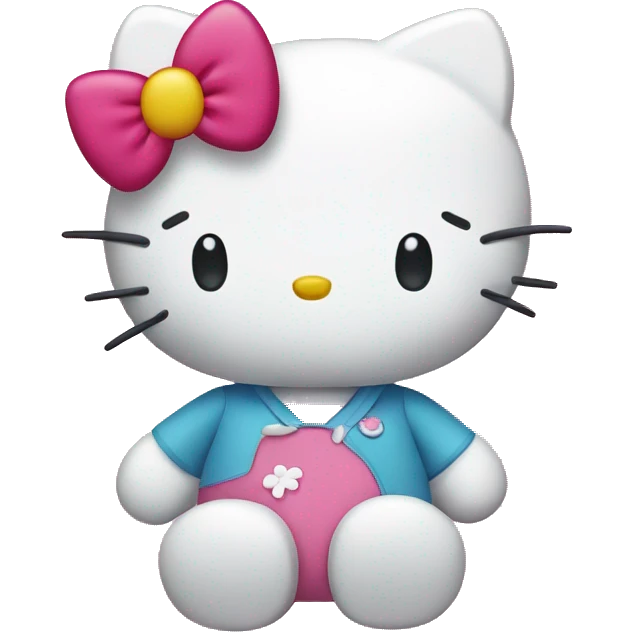 Hello kitty emoji