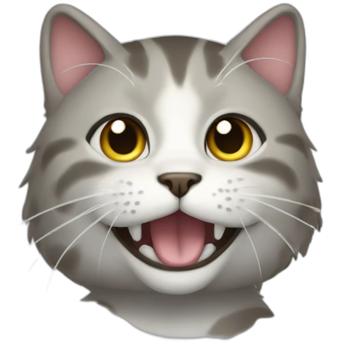 cat wave emoji
