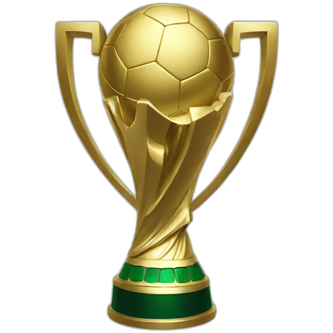 world cup trophy emoji
