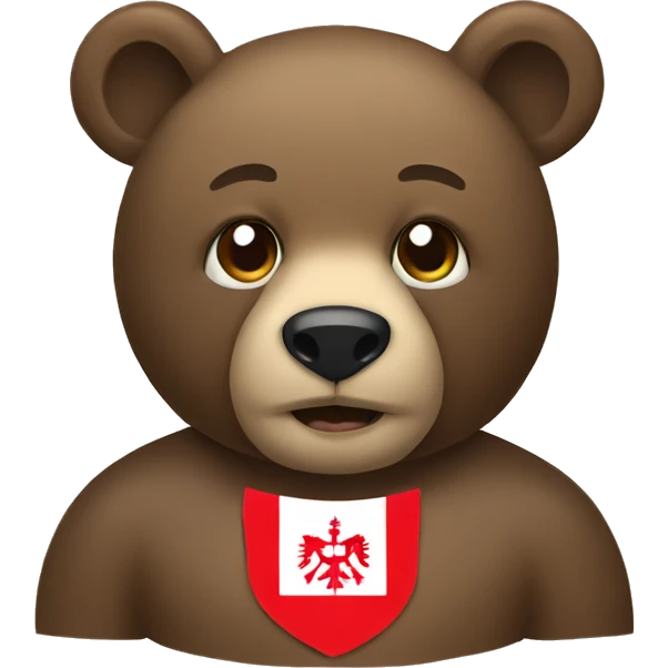 Serbian bear emoji