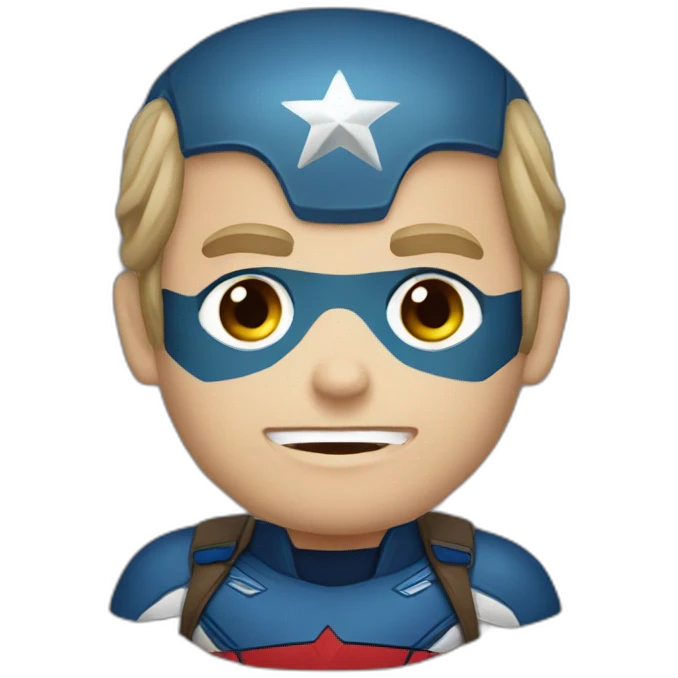 russian captain america emoji