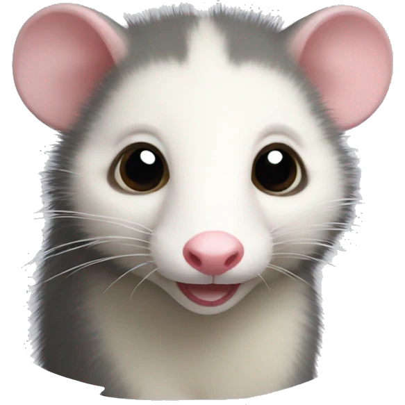 Opossum emoji