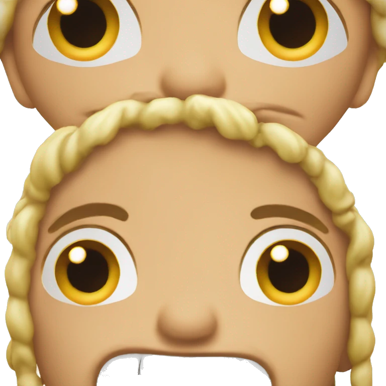 Soy face but it's also poggers emoji