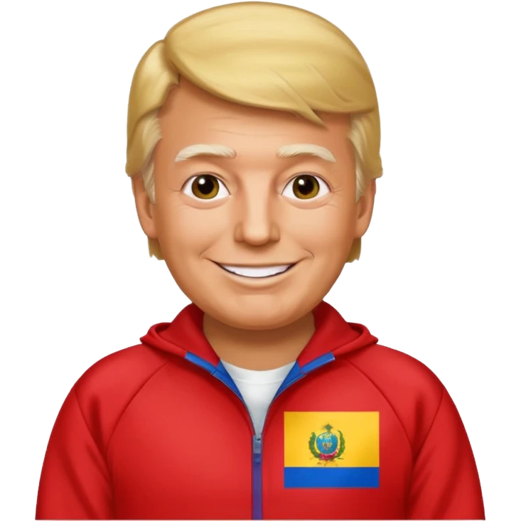 DONALD TRUMP CON EL CHANDAL DE MADURO emoji