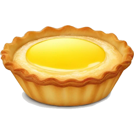 Egg tart emoji