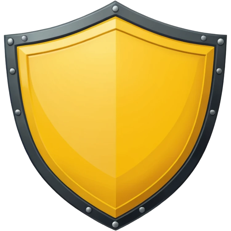 yellow shield pixel emoji