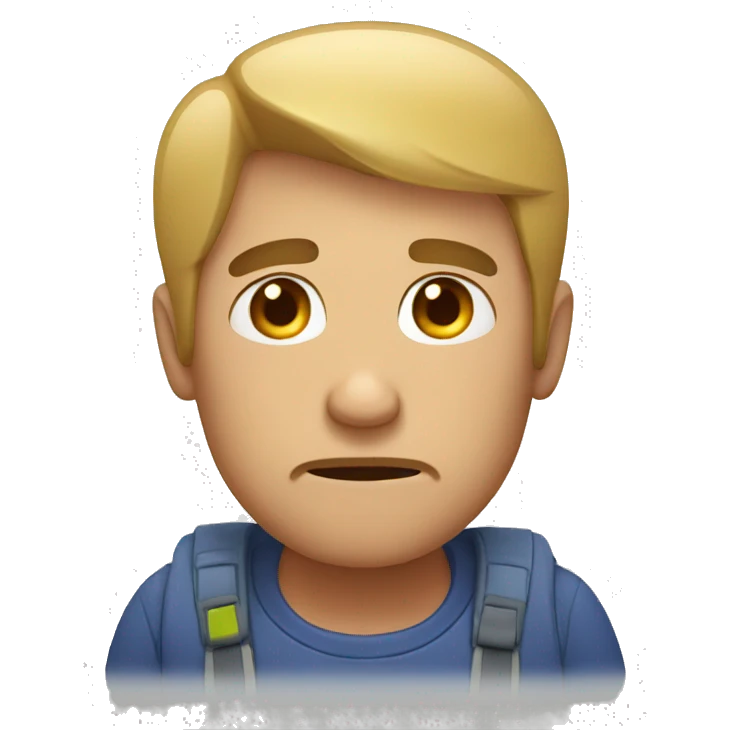 tired man emoji
