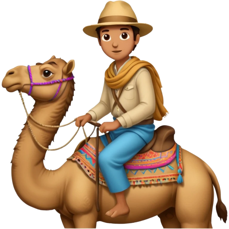 Ride on Camel emoji
