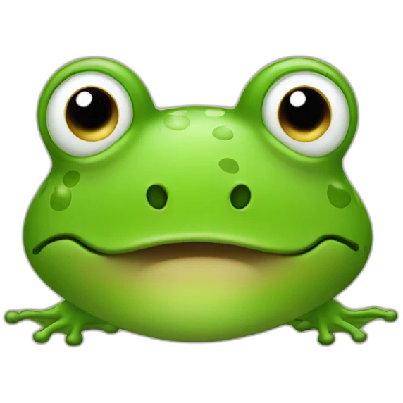 frog with a moustache emoji