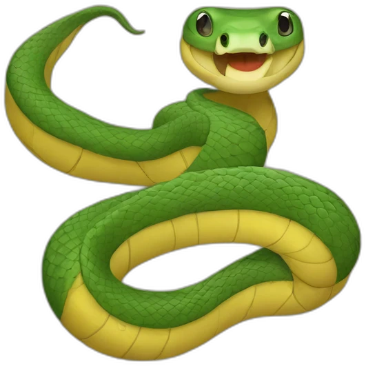 python snake emoji