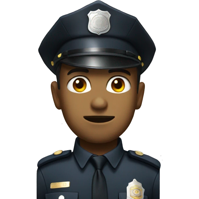 cop face emoji
