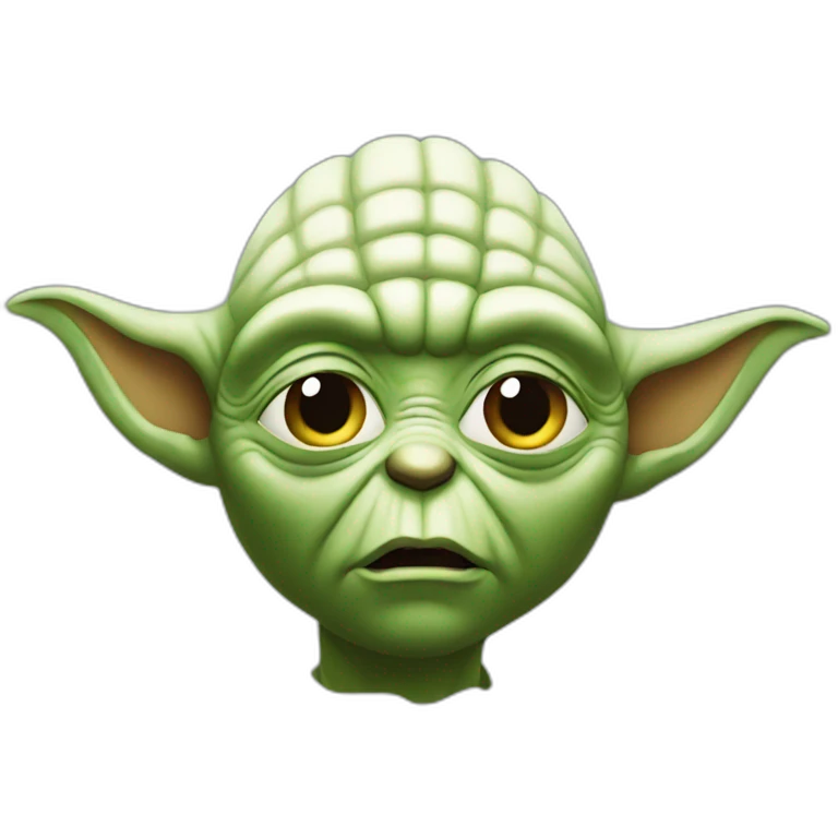 yoda face emoji