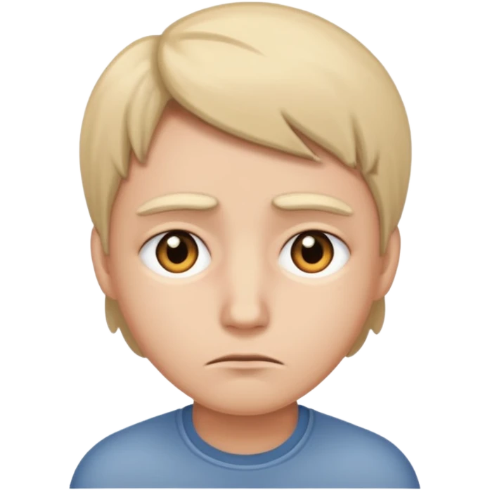 Sad emoji