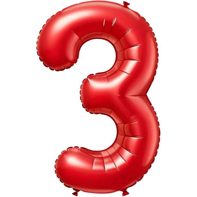 Balloon of the number nineteen emoji