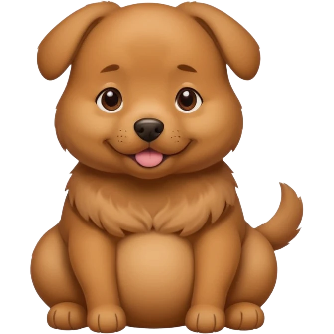 pregnant dog emoji