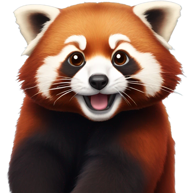 Red panda emoji