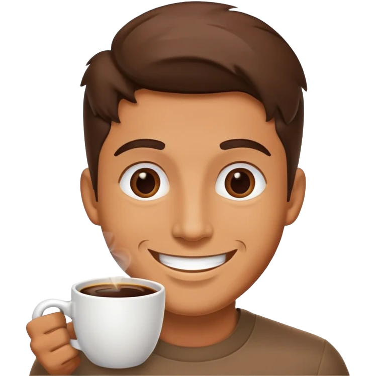 Thank you coffee man  emoji