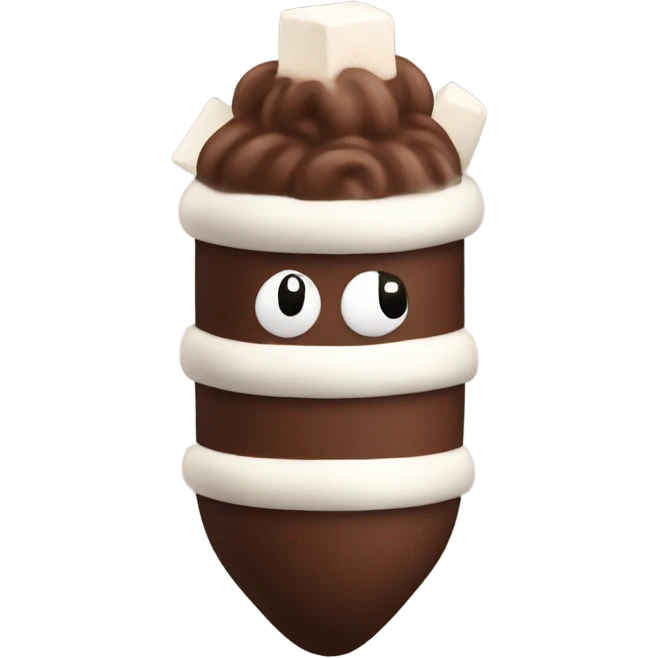 cocoa with marshmallow cocoa with marshmallow emoji