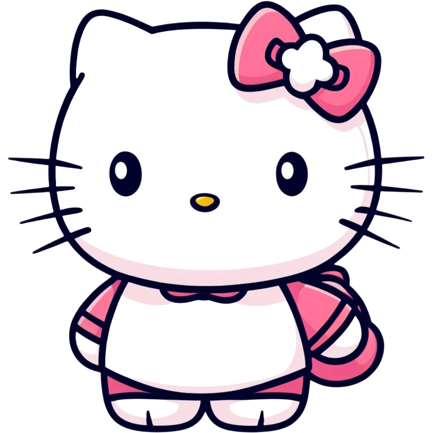 hello kitty tức giận emoji