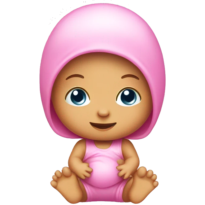 Pink baby toys  emoji