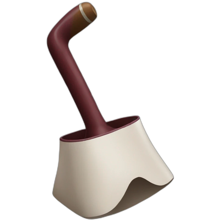 Maroon cowbell emoji