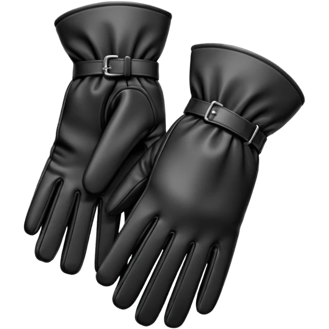 black gloves emoji