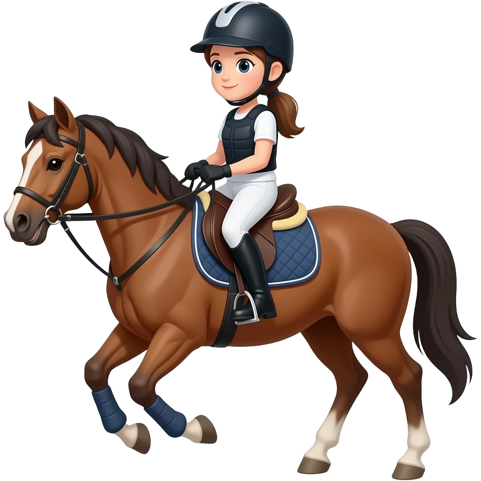 Horse girl essentials emoji