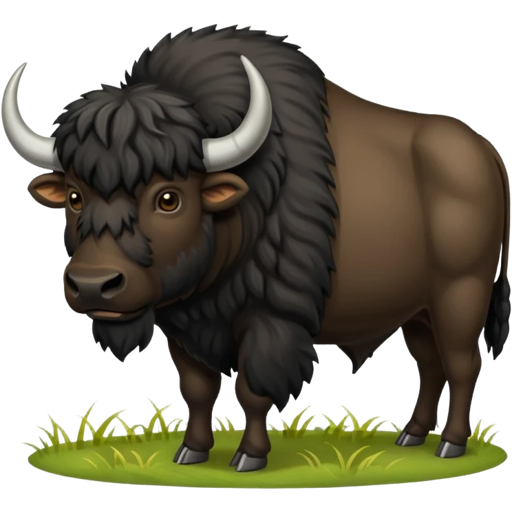 Black Buffalo  emoji