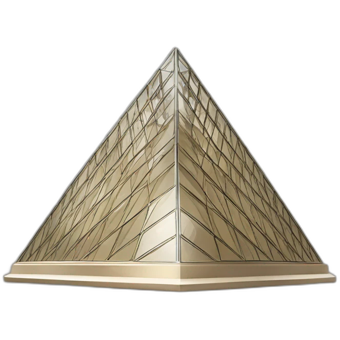 Pyramide du Louvre emoji