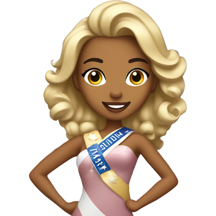 Miss America emoji