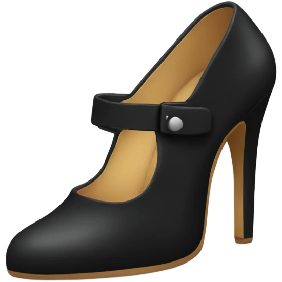 Black heels  emoji