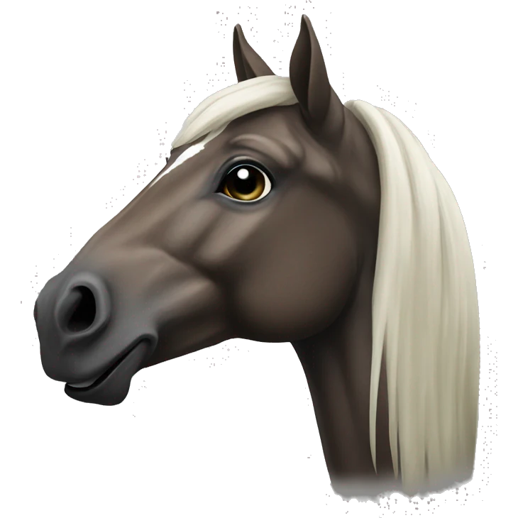 A stoner horse emoji