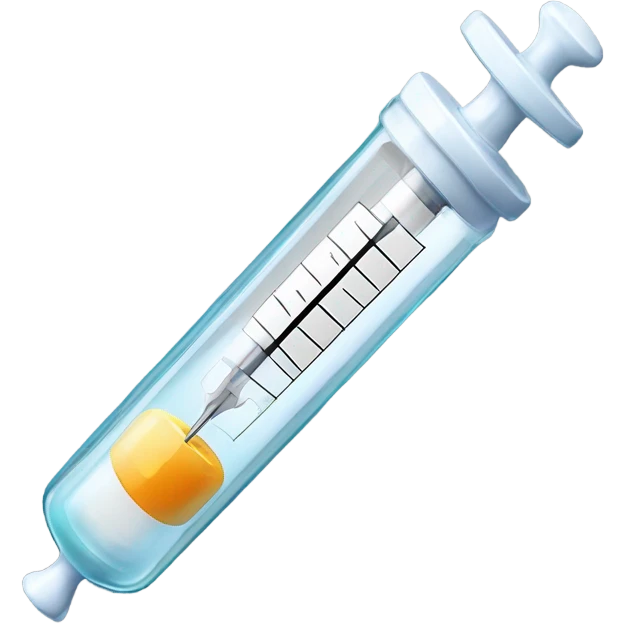 Ozempic syringe medication vaccine emoji