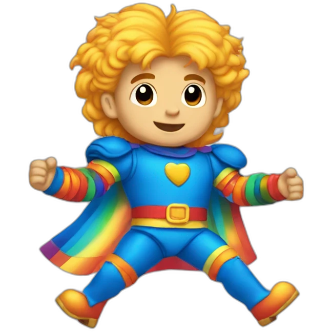 male rainbow brite emoji