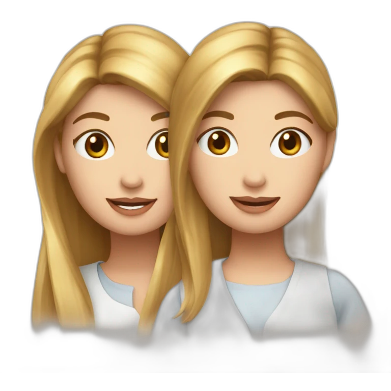 Doutor with her girlfriend emoji
