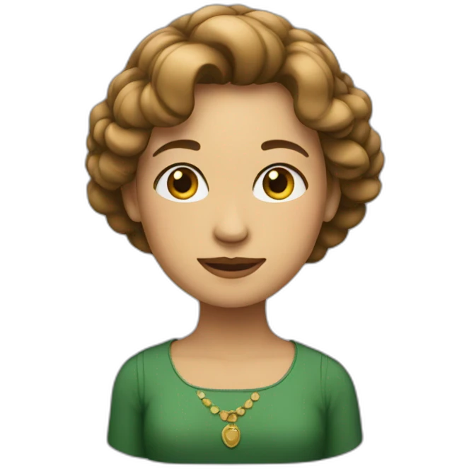Une italienne femme emoji