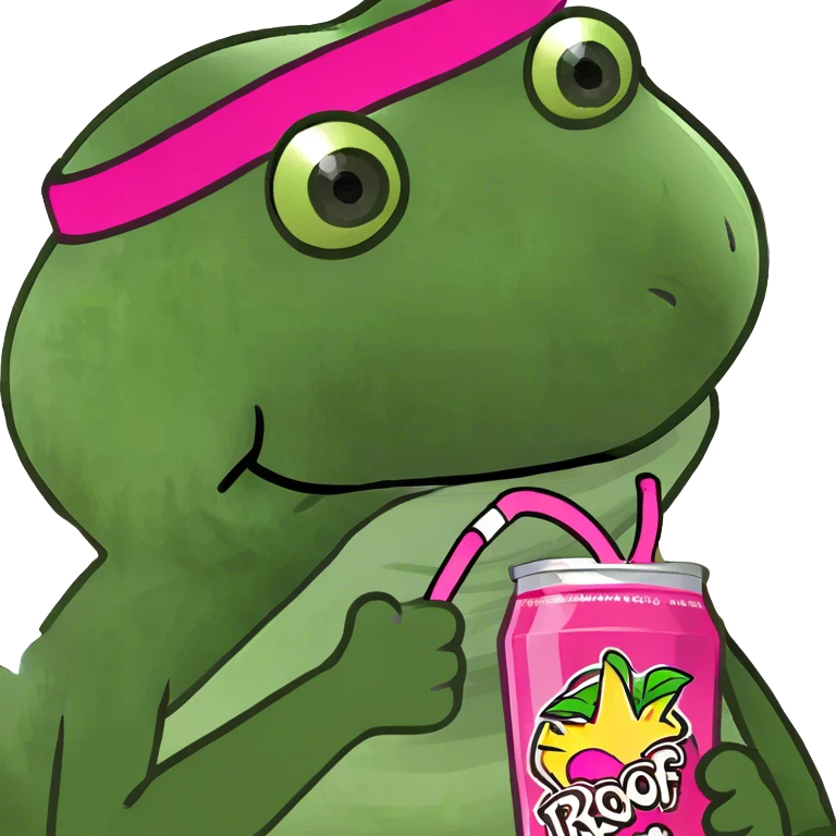 pink energy drink emoji