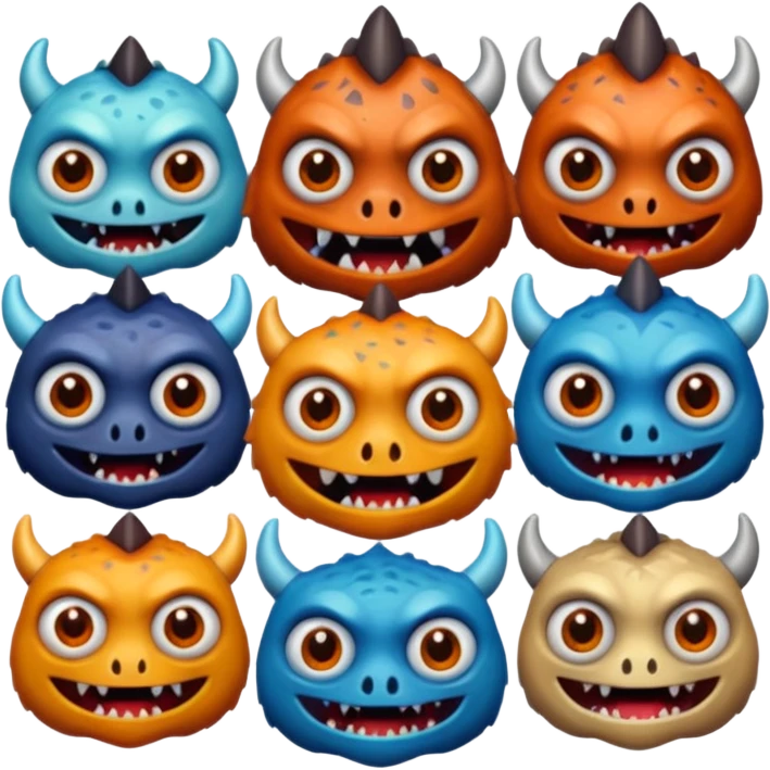 67 monster emoji