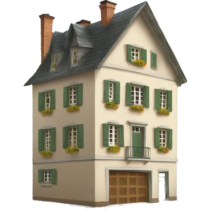 Maison pompier  emoji