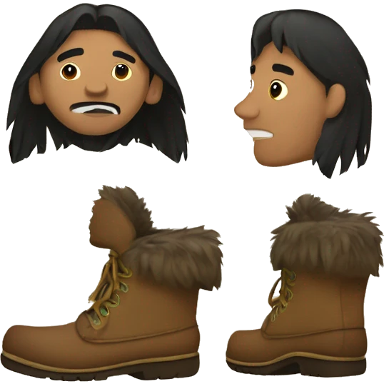 alaskan moccasains emoji