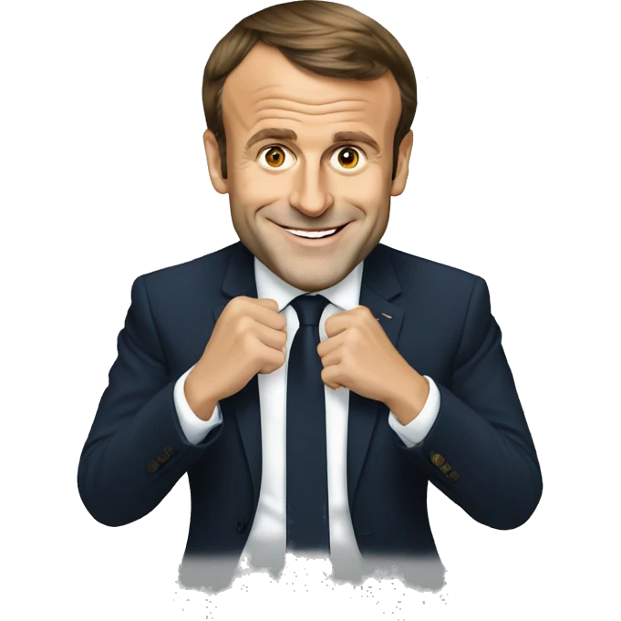 Emmanuel Macron emoji