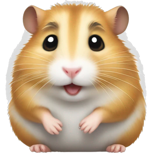 A hamster  emoji