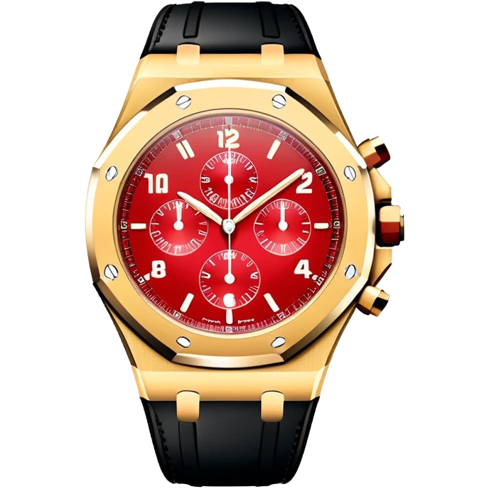 Audemars pigiet Watch style Apple emoji emoji