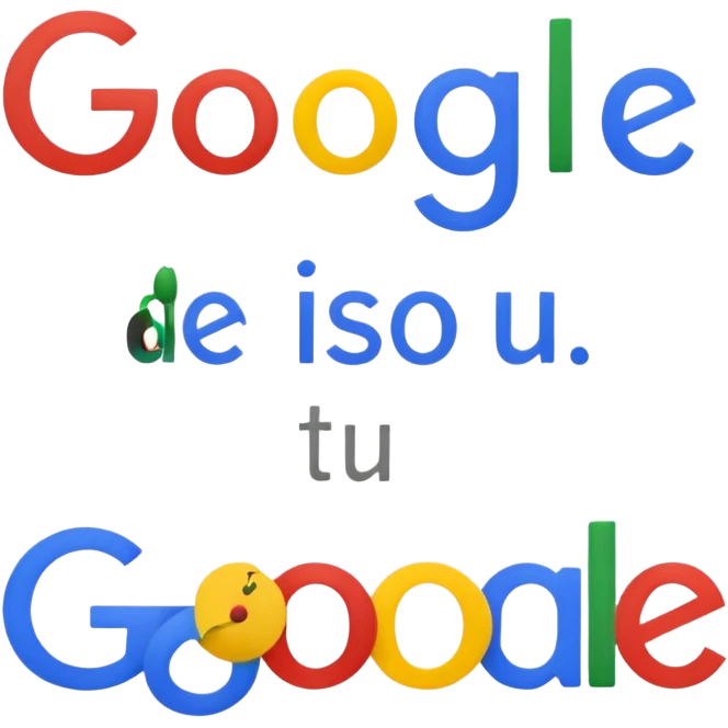 The phrase in portuguese "1 minuto de Google e tu resolve isso" in legible font and the name Google has the original colors emoji