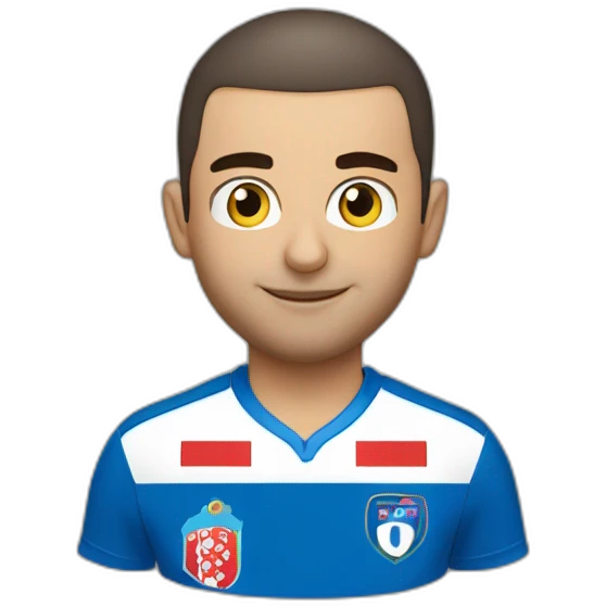 Zinedine Zidan caresse la coupe du monde emoji