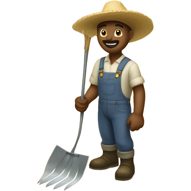 Farmer emoji
